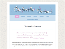 Tablet Screenshot of cinderelladreams.net